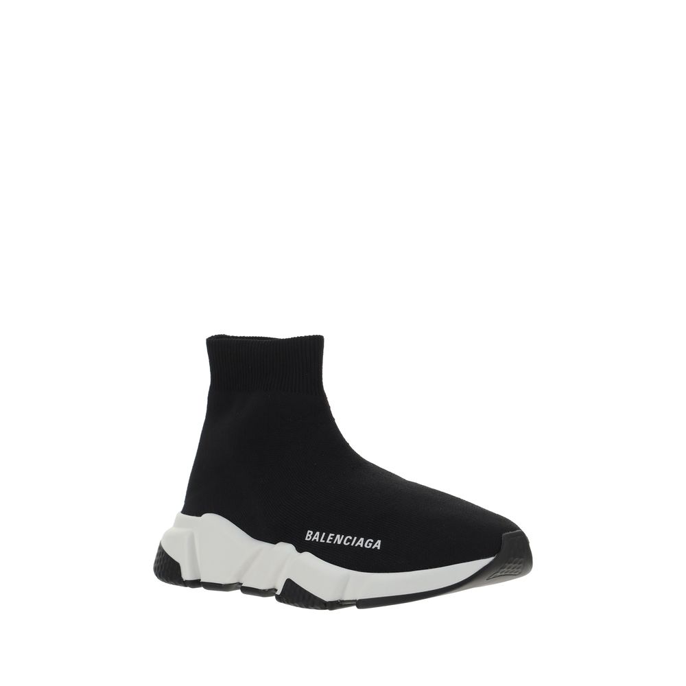 Balenciaga Schwarze Sport-Sneaker aus Polyester