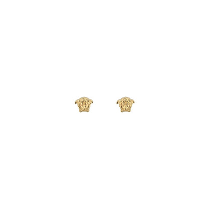 Versace Goldfarbene Metallohrringe