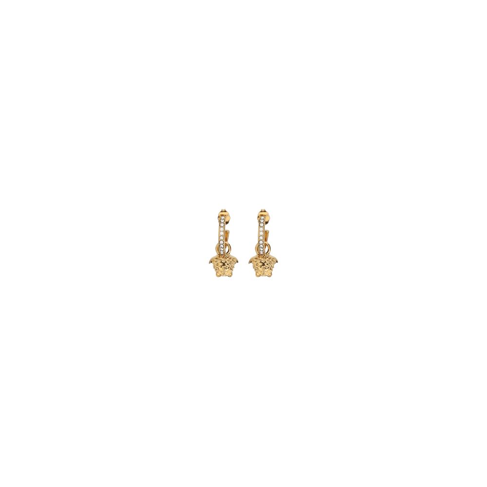 Versace Goldfarbene Metallohrringe