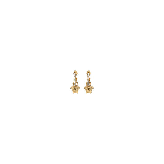 Versace Goldfarbene Metallohrringe