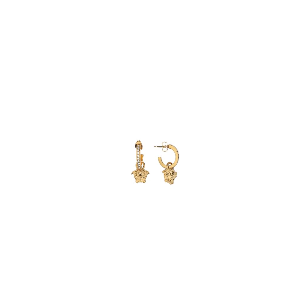 Versace Goldfarbene Metallohrringe