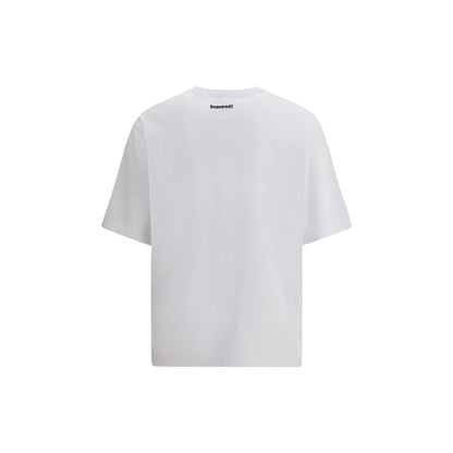 Dsquared² Weißes Baumwoll-T-Shirt