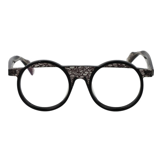 Yohji Yamamoto Schwarzes Unisex-Brillengestell