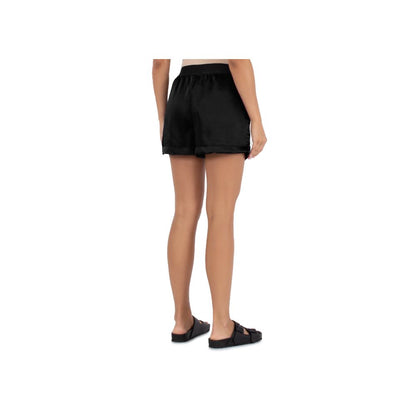 Comme Des Fuckdown – Schwarze Polyester-Shorts