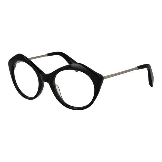 Yohji Yamamoto Schwarze Damen-Brillenfassung