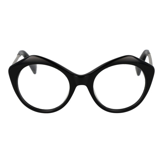 Yohji Yamamoto Schwarze Damen-Brillenfassung