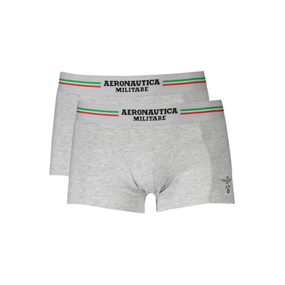 Graue Baumwollunterwäsche von Aeronautica Militare