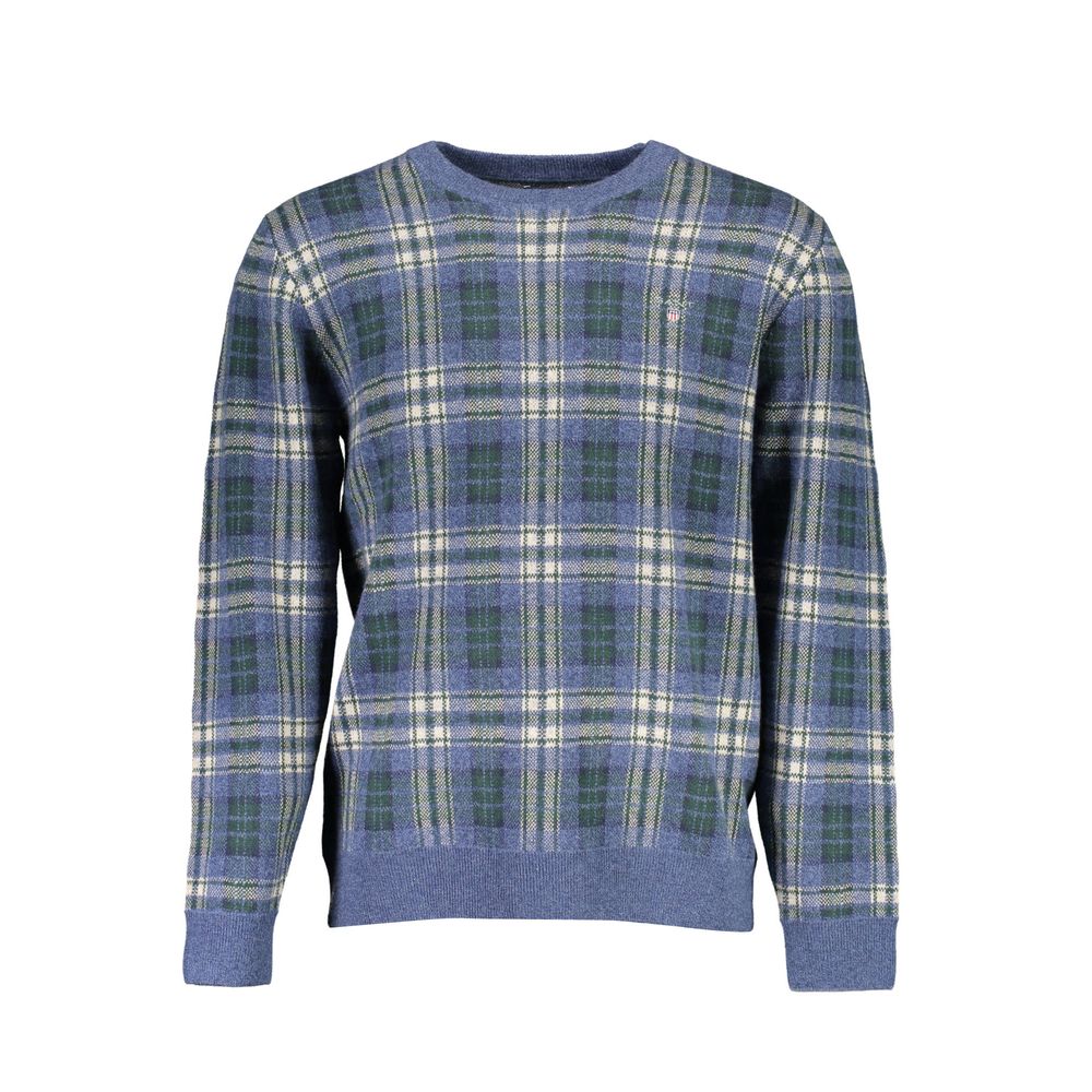 Blauer Baumwollpullover von Gant