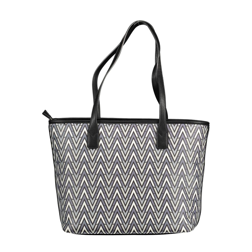 Mario Valentino Schwarze Polyethylen-Handtasche