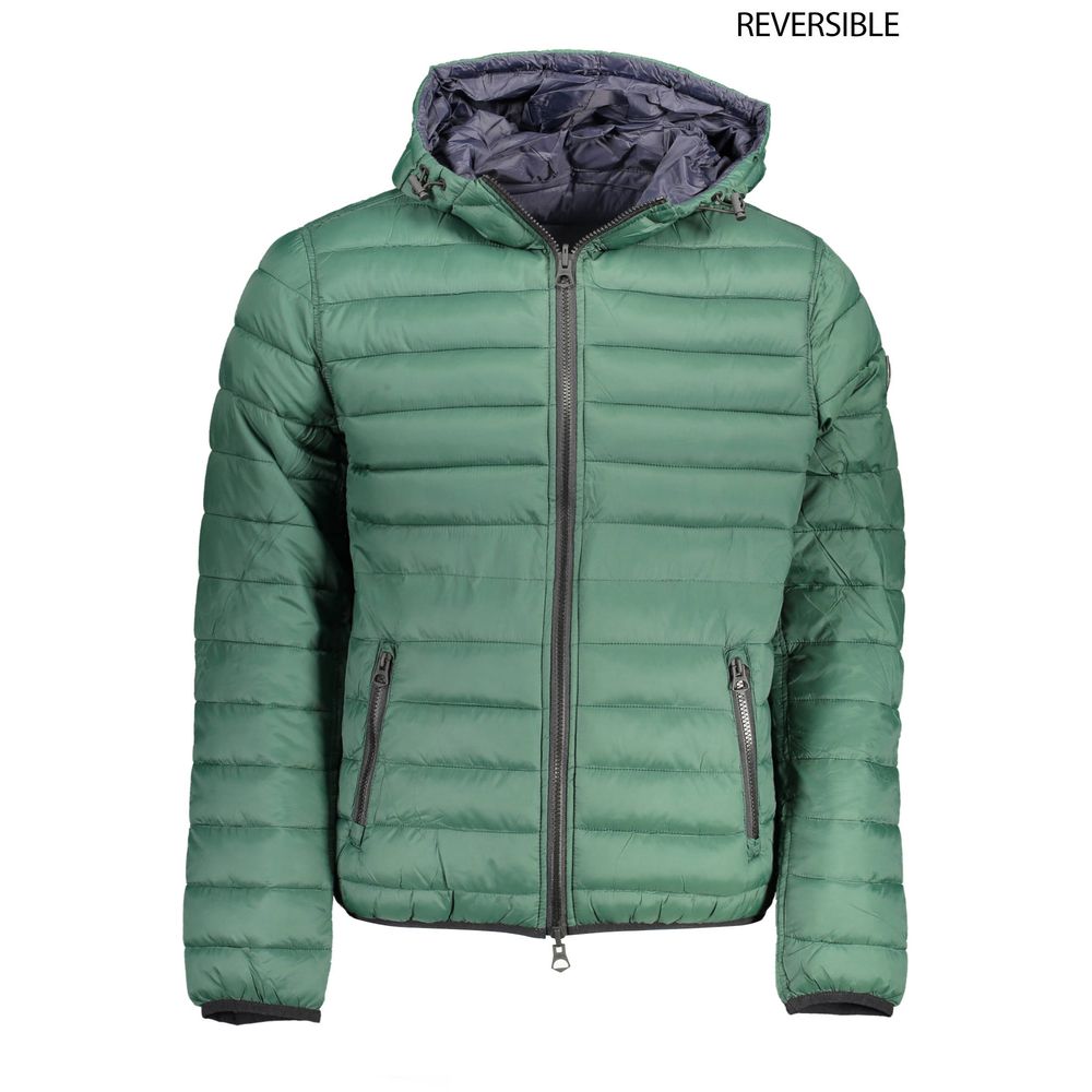 US POLO ASSN. Grüne Nylon-Herrenjacke
