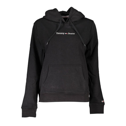 Tommy Hilfiger – Schwarzes Baumwoll-Sweatshirt