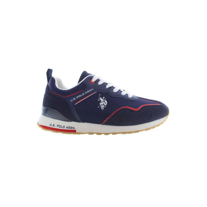 US POLO ASSN. Blauer Polyester-Sneaker