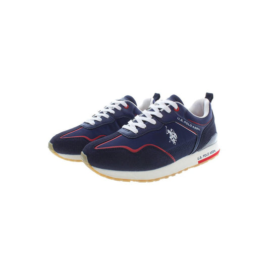 US POLO ASSN. Blauer Polyester-Sneaker