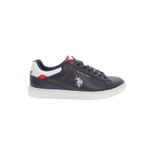 US POLO ASSN. Blauer Polyester-Sneaker