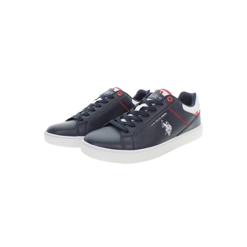 US POLO ASSN. Blauer Polyester-Sneaker