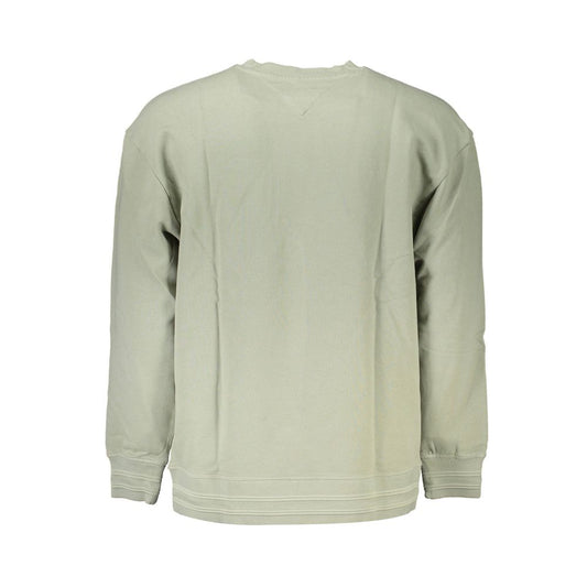 Tommy Hilfiger – Grüner Baumwollpullover für Herren