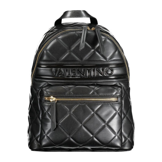 Mario Valentino – Schwarzer Polyethylen-Rucksack