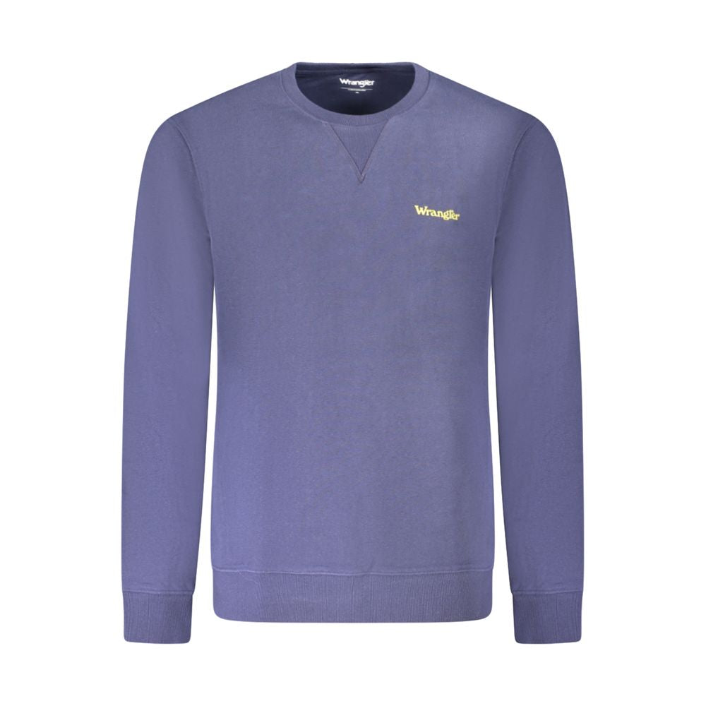 Wrangler – Blauer Baumwollpullover für Herren