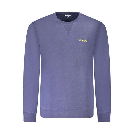 Wrangler – Blauer Baumwollpullover für Herren