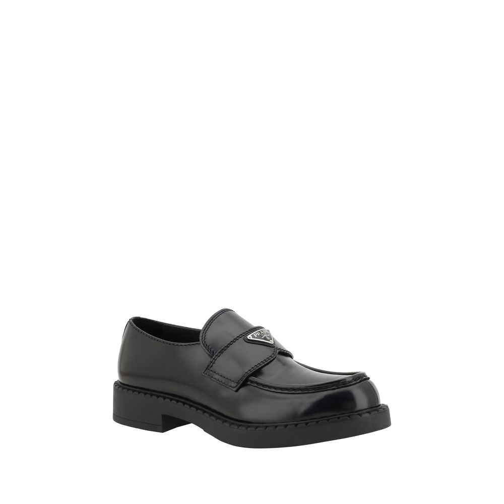 Prada Leder-Loafer