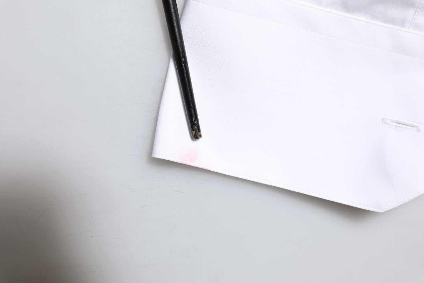 Dolce &amp; Gabbana – Weißes Hemd mit GOLD-Stickerei