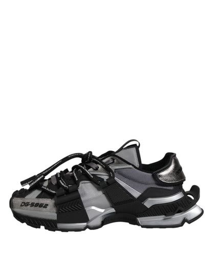 Dolce &amp; Gabbana – Mehrfarbige Space-Sneakers mit Einsätzen