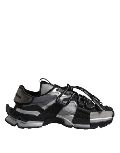 Dolce &amp; Gabbana – Mehrfarbige Space-Sneakers mit Einsätzen