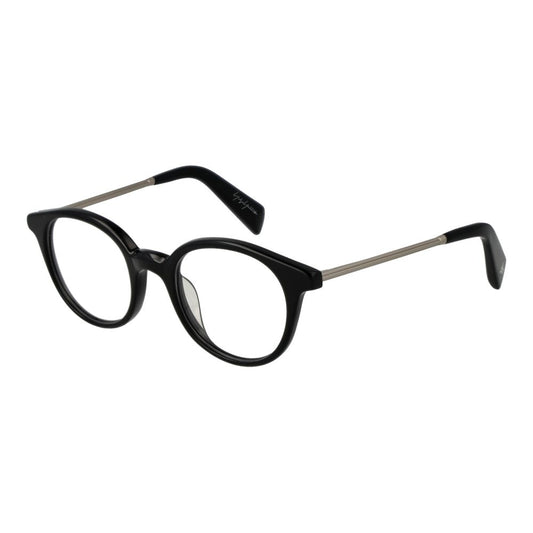Yohji Yamamoto Schwarze Acetat-Brille (Gestell)