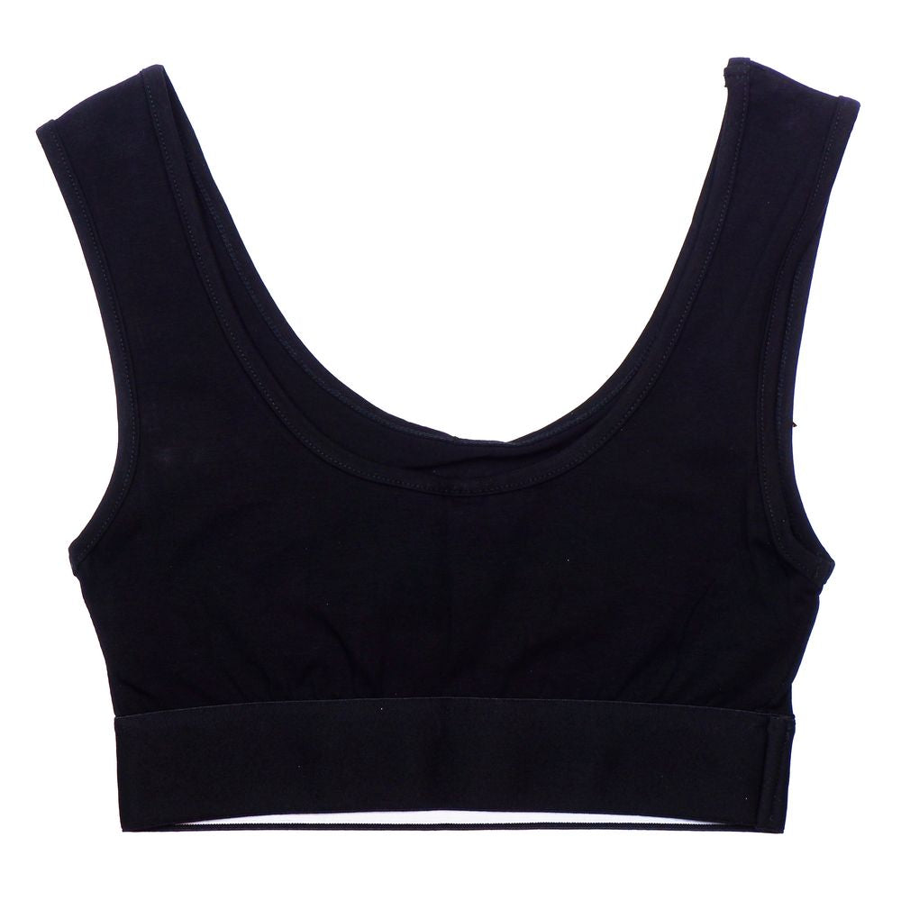 Comme Des Fuckdown Schwarzes Baumwoll-Damen-Top