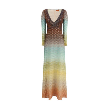 Missoni Lurex langes Kleid