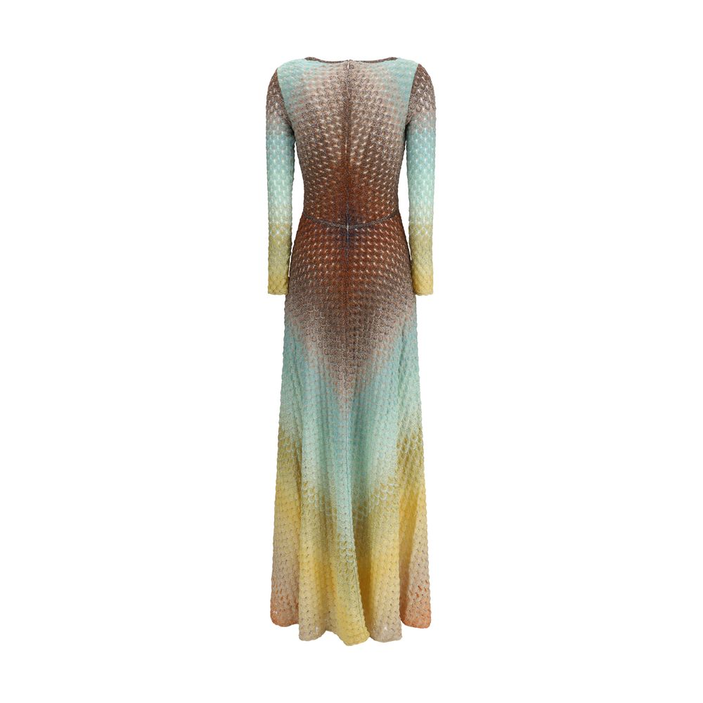 Missoni Lurex langes Kleid