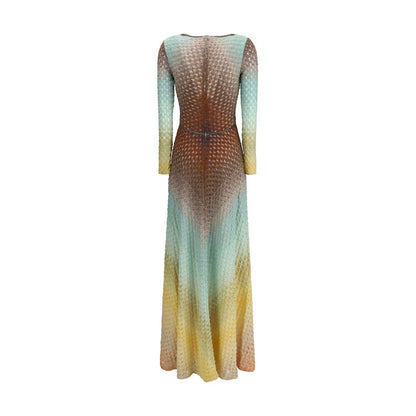 Missoni Lurex langes Kleid