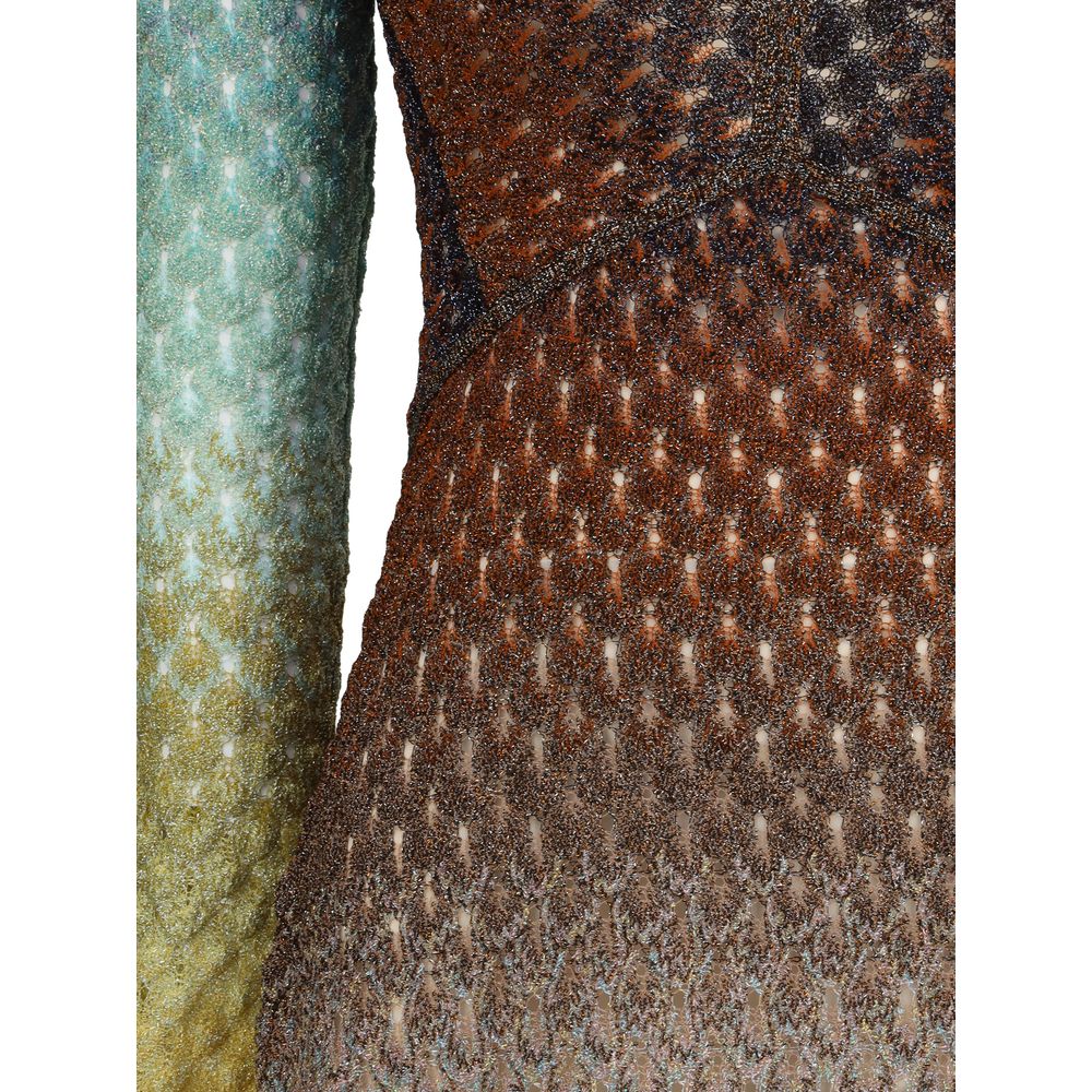 Missoni Lurex langes Kleid