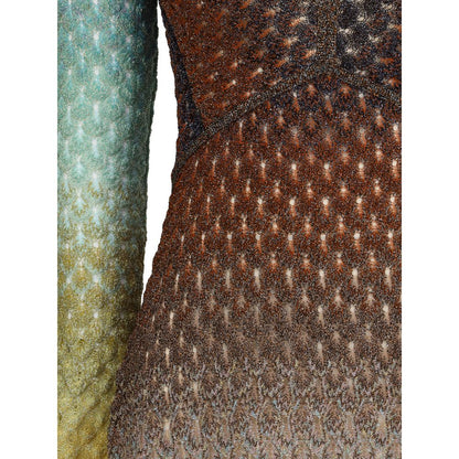 Missoni Lurex langes Kleid