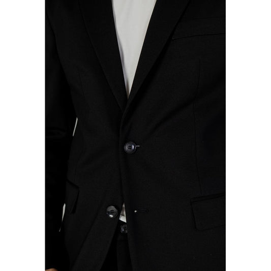 Antony Morato Schwarzer Polyester-Blazer