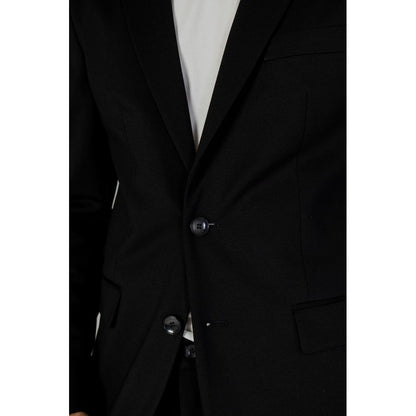 Antony Morato Schwarzer Polyester-Blazer