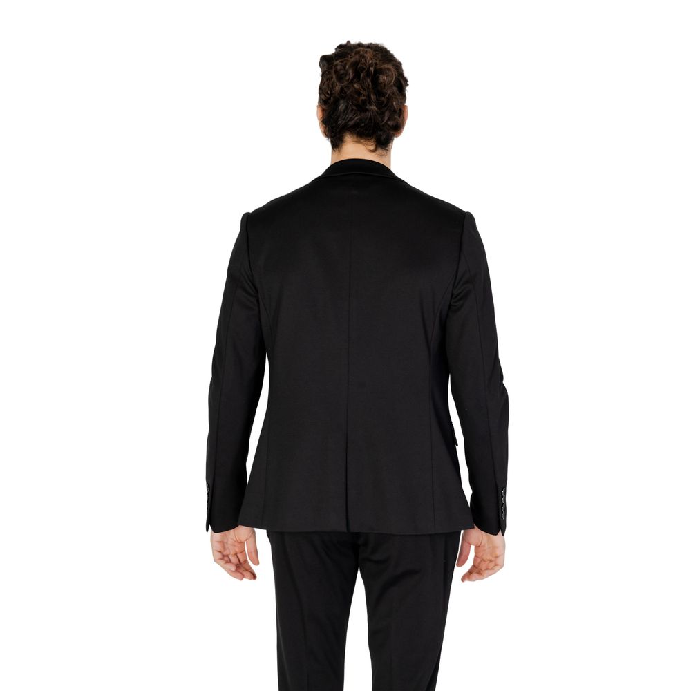 Antony Morato Schwarzer Polyester-Blazer