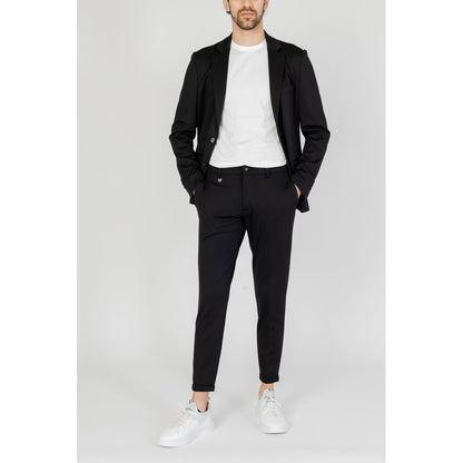 Antony Morato Schwarzer Polyester-Blazer