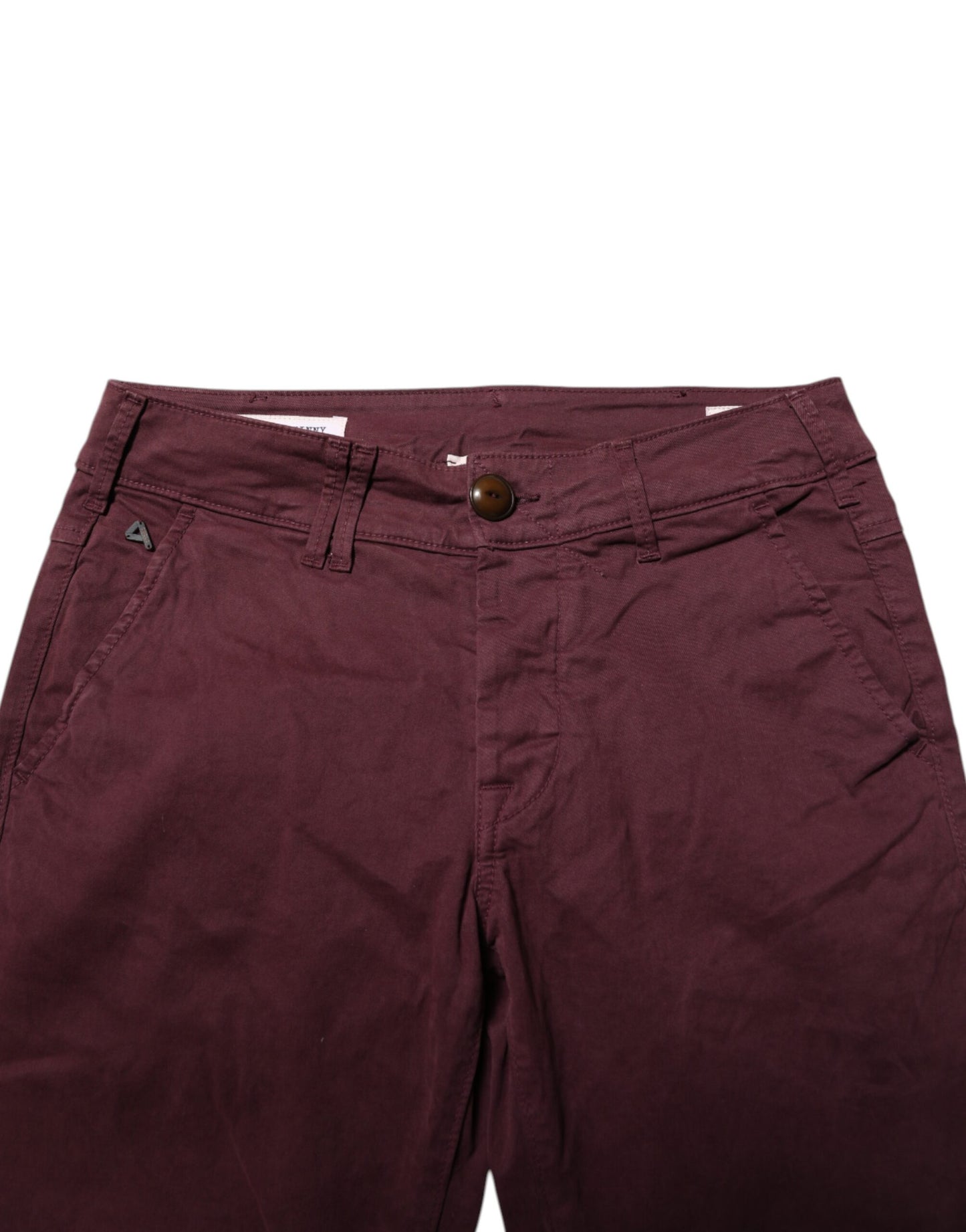 CYCLE Kastanienbraune Skinny Fit Jeans aus Baumwoll-Stretch für Herren