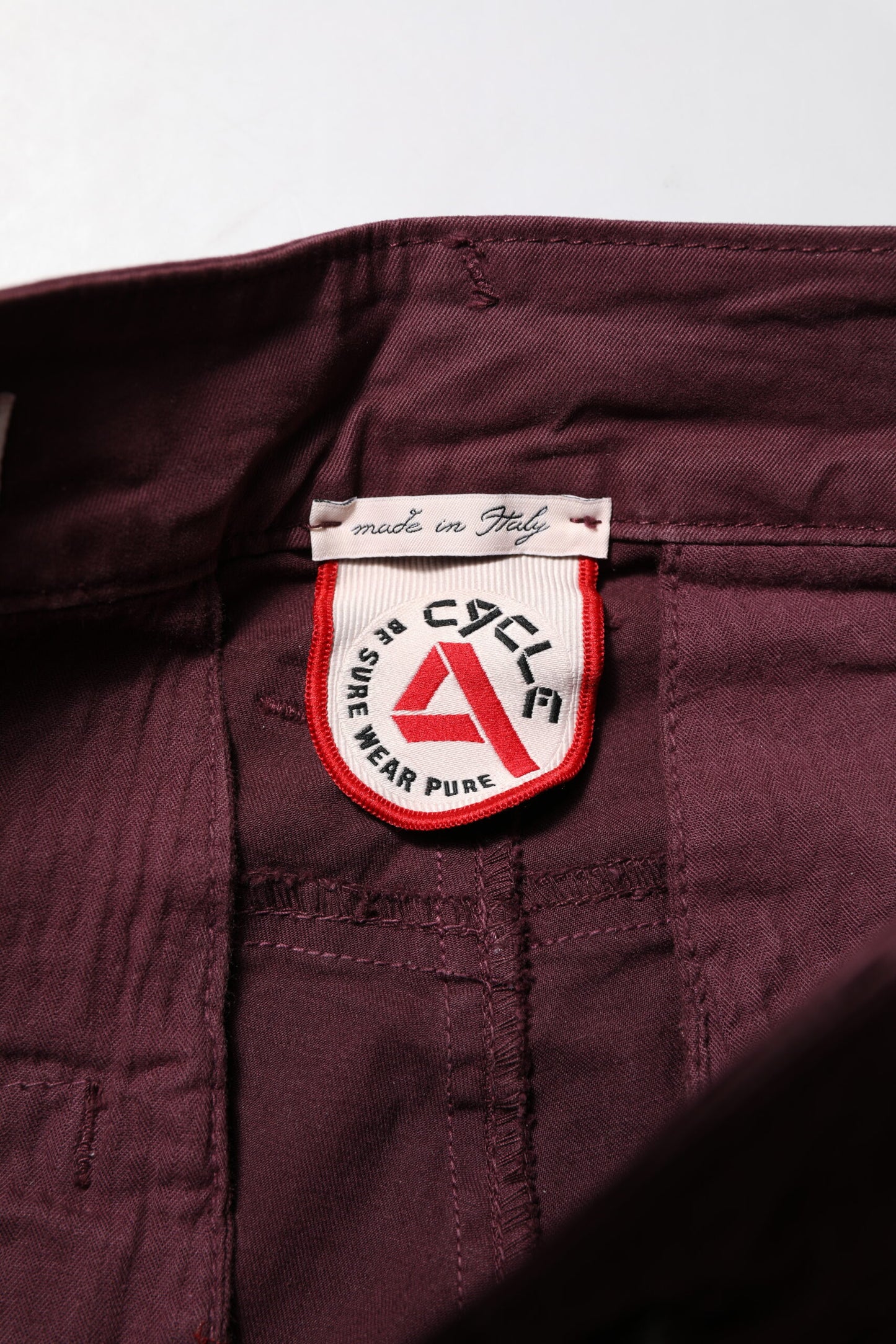 CYCLE Kastanienbraune Skinny Fit Jeans aus Baumwoll-Stretch für Herren