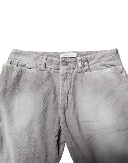 Balmain – Hellgraue, verwaschene Skinny-Fit-Jeans für Herren