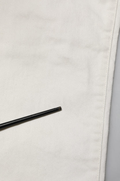 Dolce &amp; Gabbana Weiße Skinny-Jeans aus Baumwolle für Herren