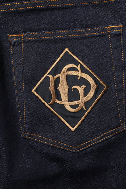 Dolce & Gabbana Black Cotton Skinny Men Denim Jeans