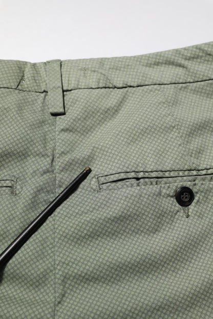 Dondup – Grüne, mittelhohe Skinny-Fit-Freizeithose