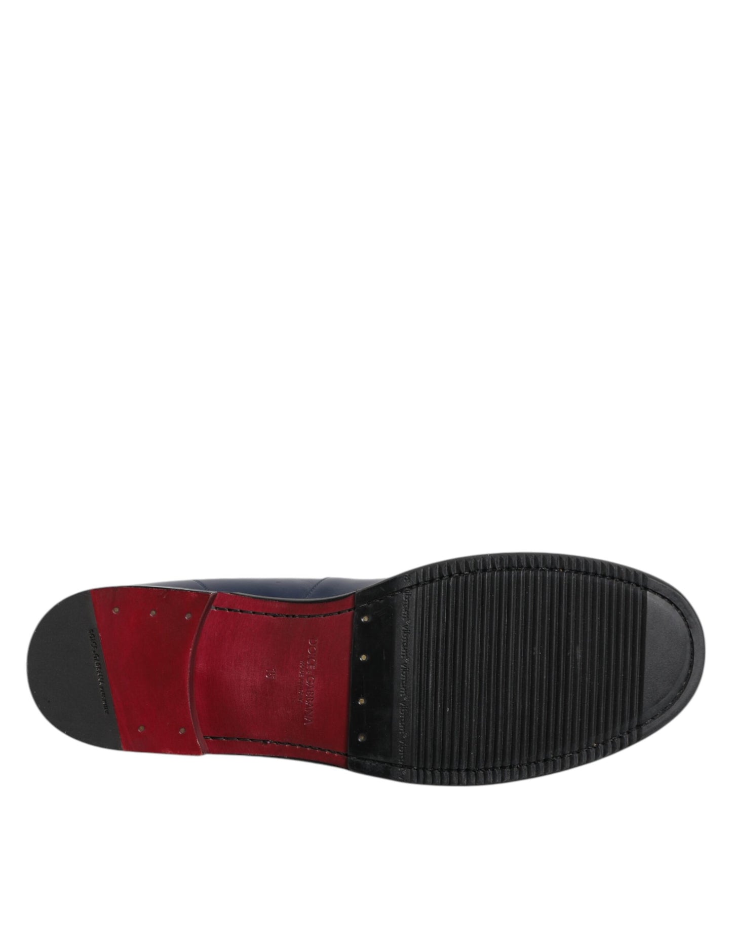 Dolce &amp; Gabbana – Slipper aus schwarzem und weißem Leder für Herren