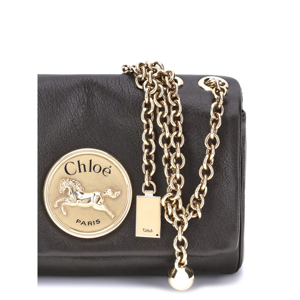 Chloé Schultertasche aus Kalbsleder Bos Taurus