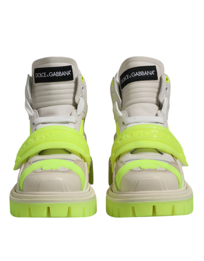 Dolce &amp; Gabbana Multicolor Trekkingstiefel Sneakers Schuhe