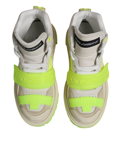 Dolce &amp; Gabbana Multicolor Trekkingstiefel Sneakers Schuhe