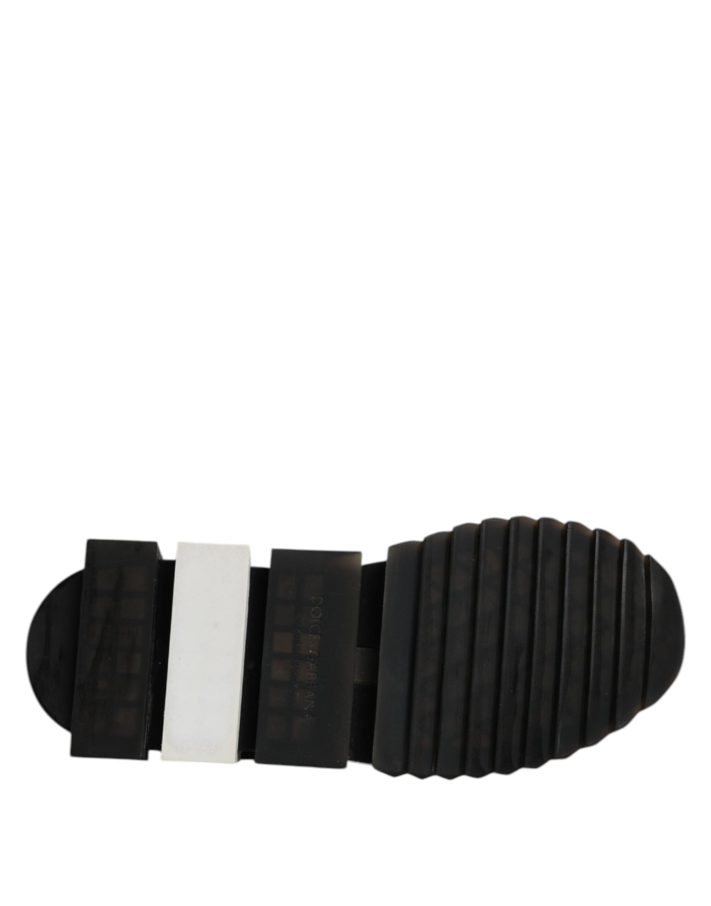 Dolce &amp; Gabbana Schwarze SORRENTO Sport Stretch Sneakers Schuhe