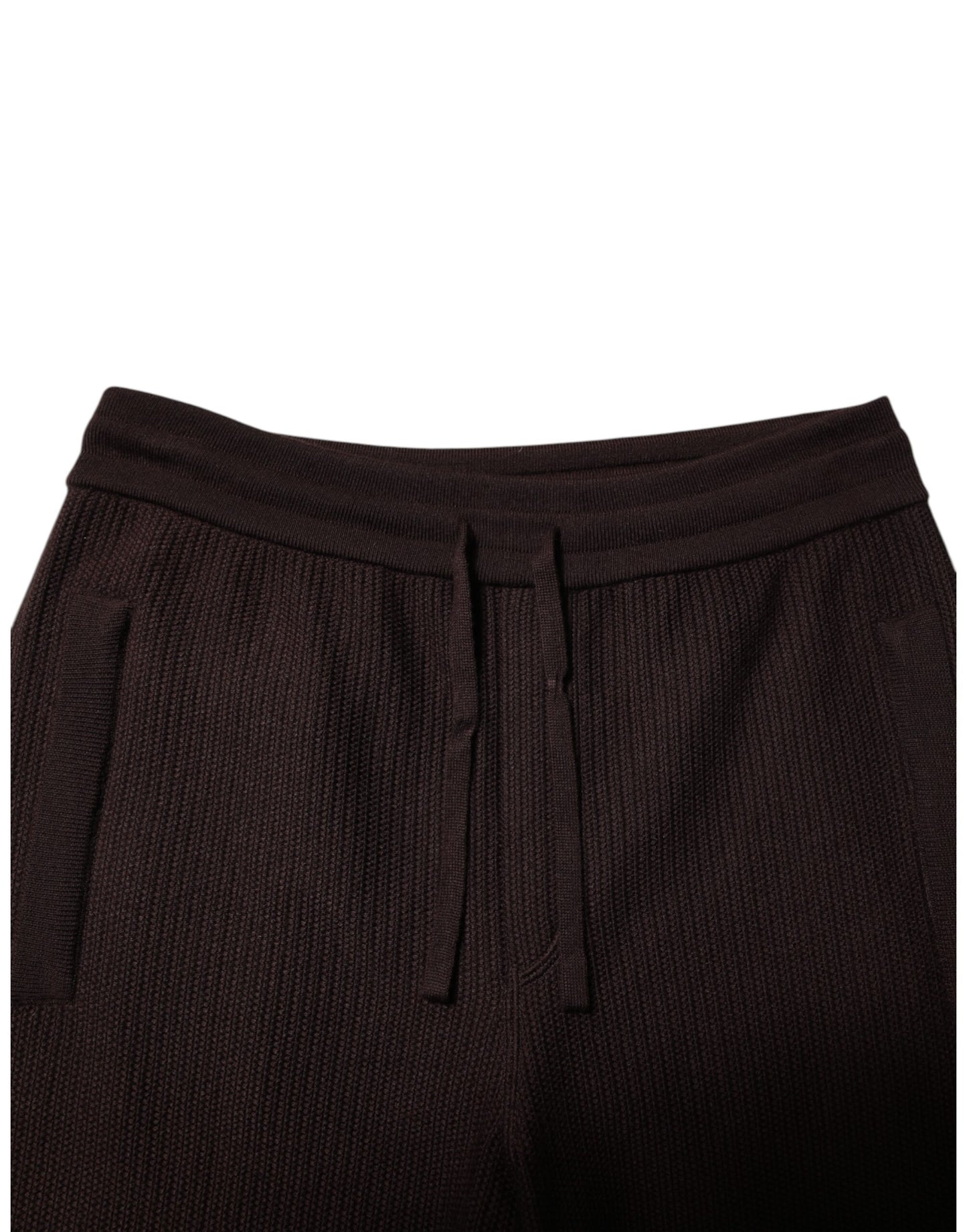 Dolce &amp; Gabbana Braune Kaschmir-Jogginghose für Herren